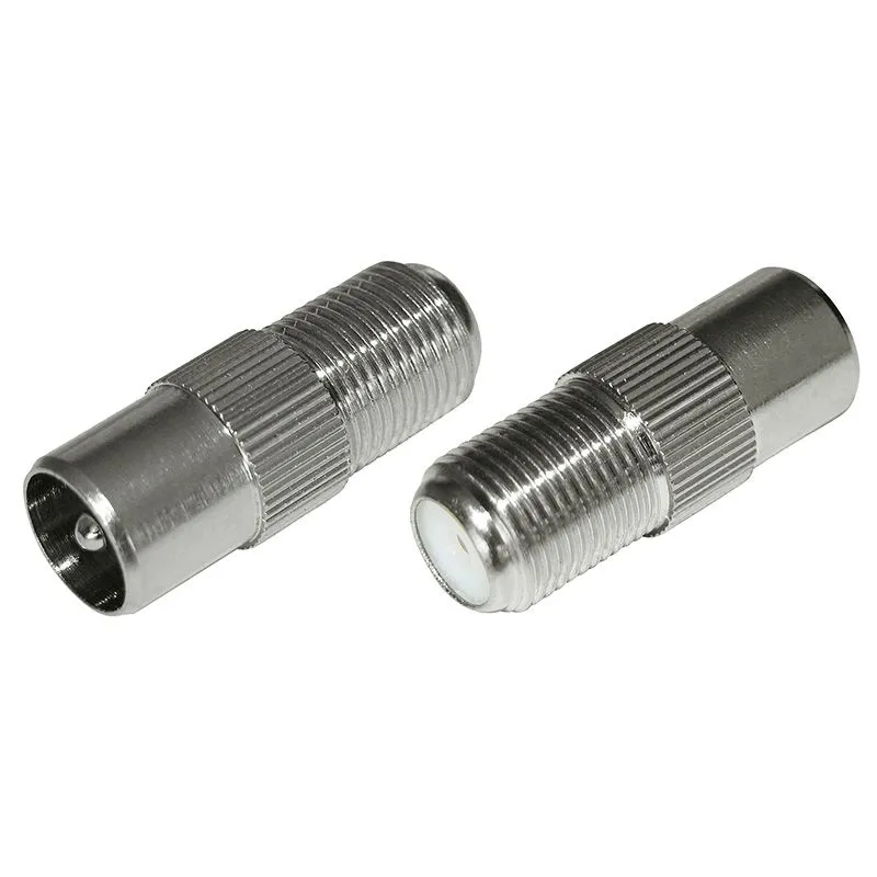 Переходник антенный, (гнездо F - штекер TV), 1 шт. REXANT - Фото 4