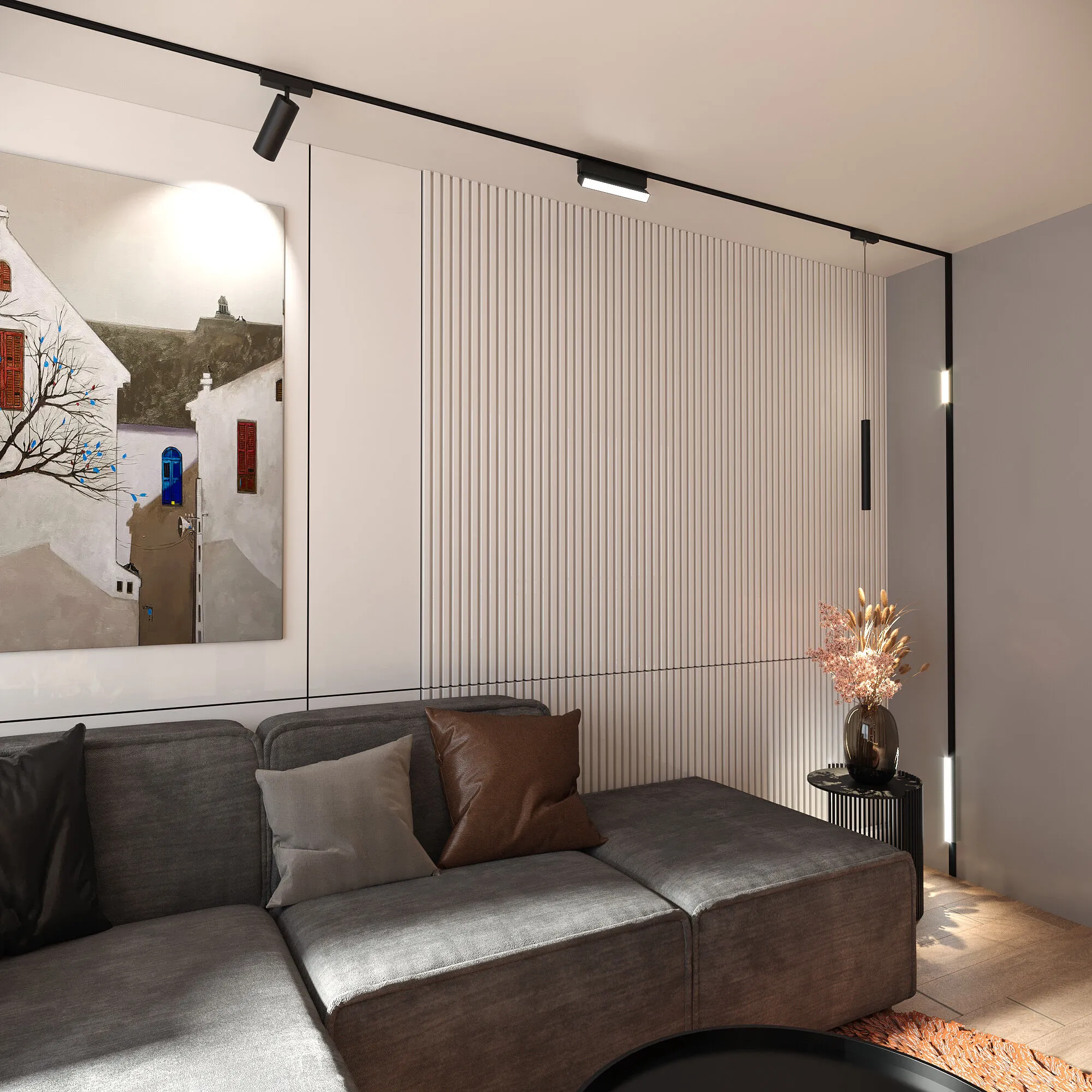 Flat Magnetic Трековый светильник 6W 4000K Insight (чёрный) 85090/01 Elektrostandard - Фото 6