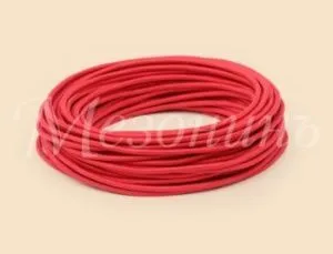 Провод круглый ПВХ 2х0,75, цвет - красный, (бухта 25м) ТМ "МЕЗОНИНЪ" GE70160-06 GE70160-06