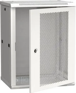 ITK Шкаф настенный LINEA W 15U 600х450мм дверь перфорированная RAL 7035 LWR3-15U64-PF