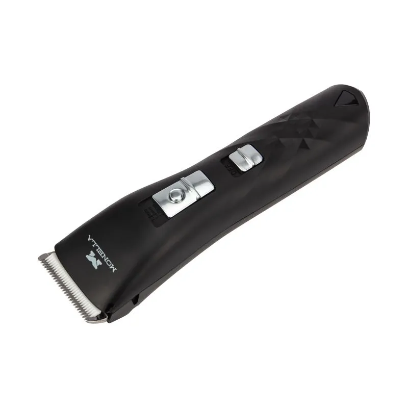 Машинка для стрижки домашних животных со светодиодным индикатором 3,7 В, черная 60-0604