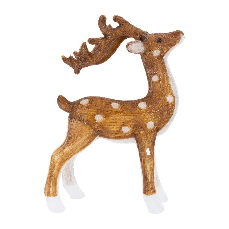 Акриловая светодиодная фигура Пятнистый олень 50х25х75 см, IP65, понижающий трансформатор в комплекте NEON-NIGHT - Фото 4