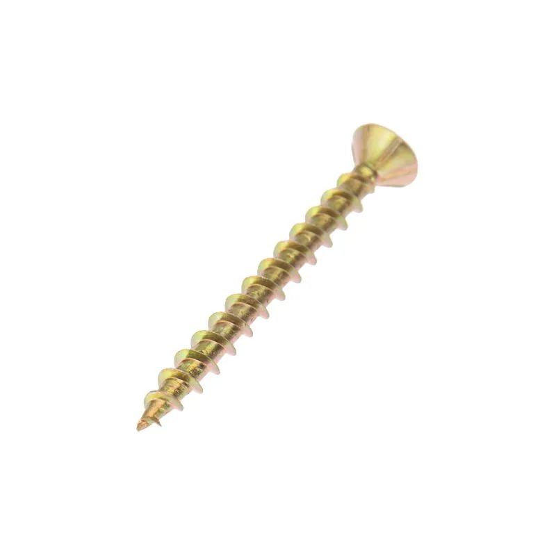 Саморез оконный KRANZ острый, 4.1х40, желтый цинк, короб (500 шт./уп.) - Фото 4