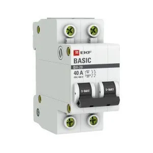 Выкл. нагрузки 2P 40А ВН-29 Basic SL29-2-40-bas