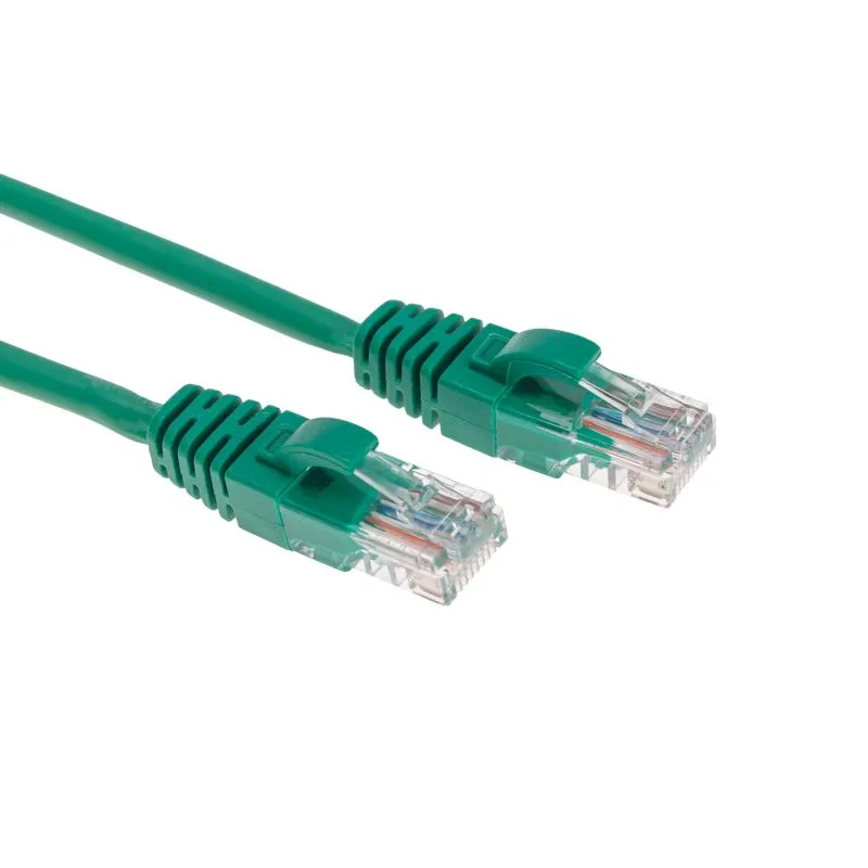 Патч-корд U/UTP, CAT 5e, RJ45-RJ45, 26AWG, LSZH, зеленый, 1,5м REXANT - Фото 3