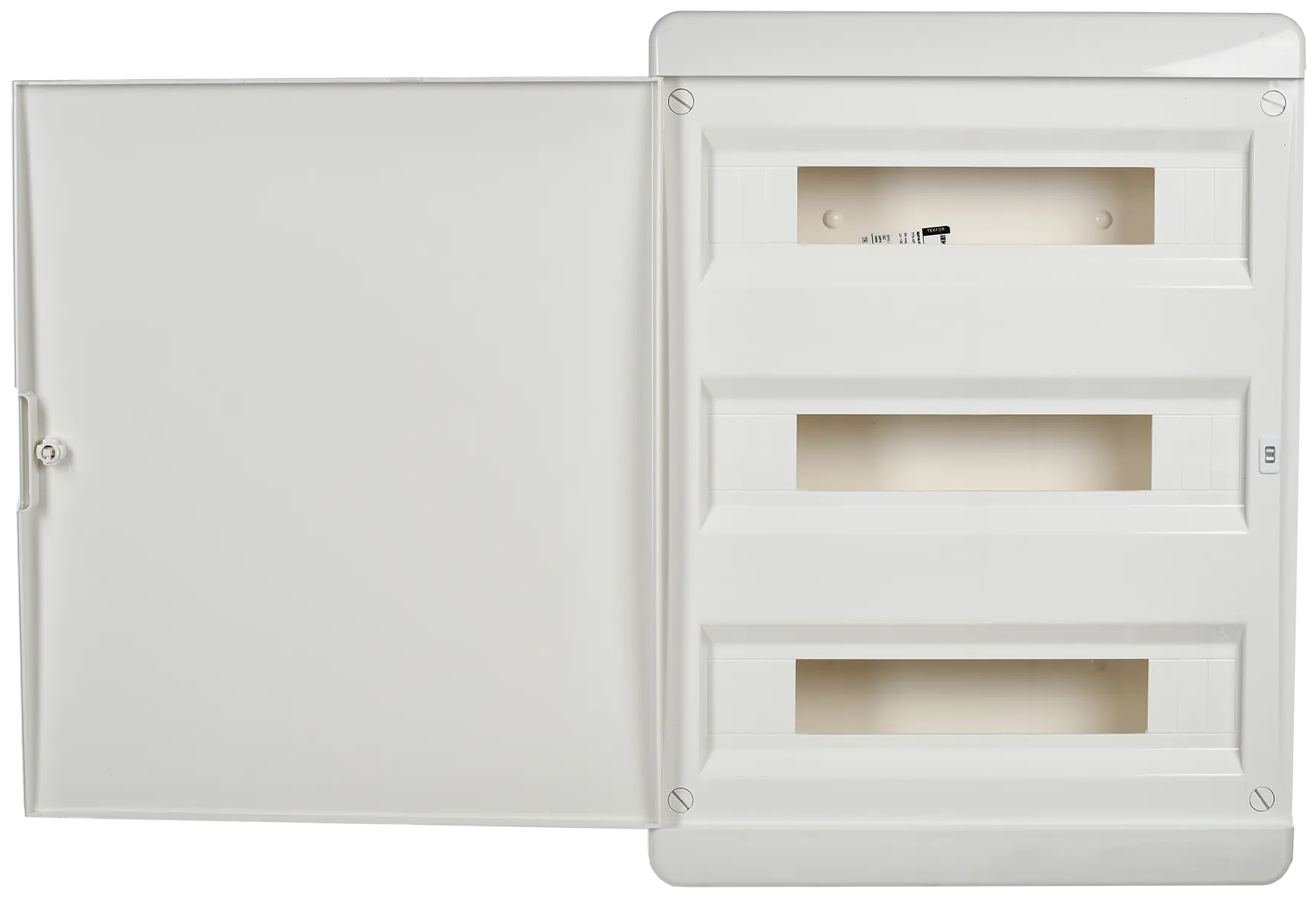 TEKFOR Корпус пластиковый ЩРН-П-54 IP41 белая дверь IEK - Фото 3