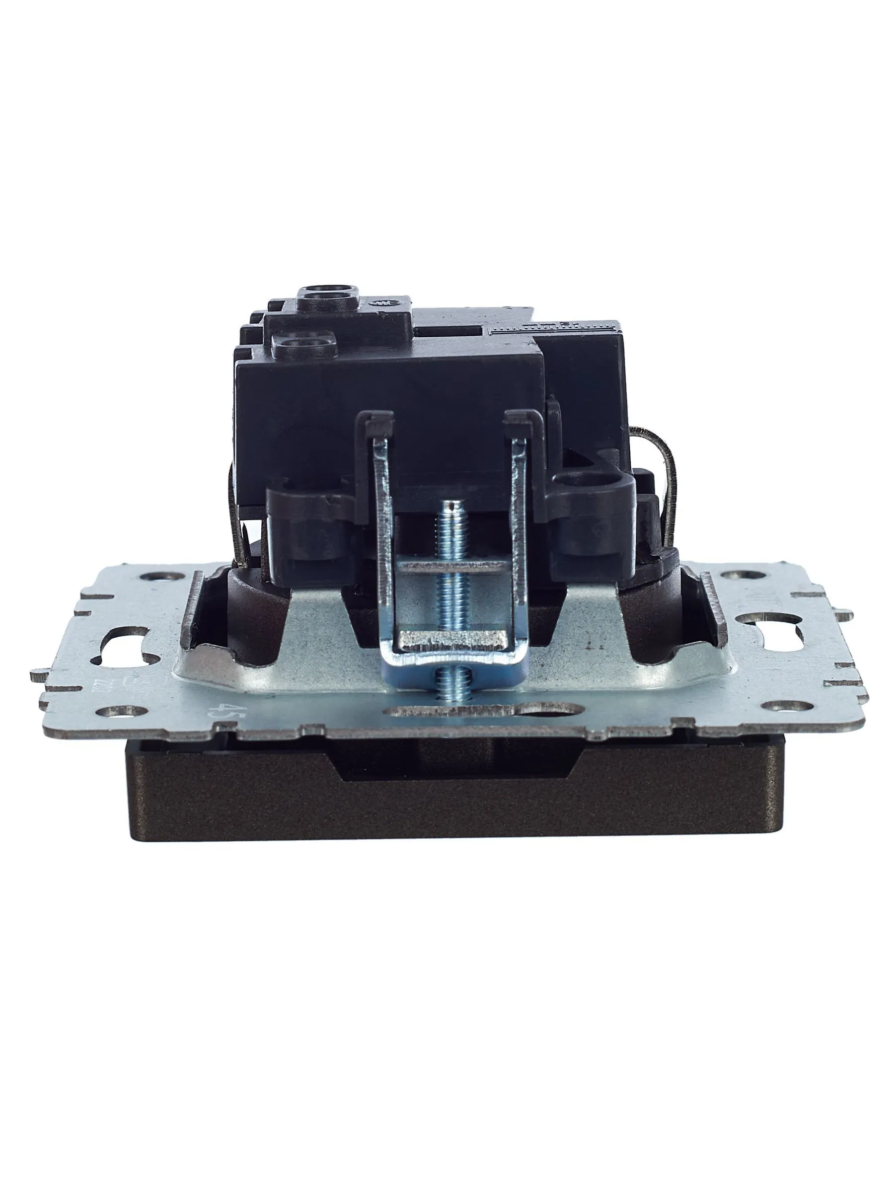 BRITE Розетка 1-местная с заземлением с защитными шторками 16А РС14-1-0-БрТБ темная бронза IEK - Фото 2