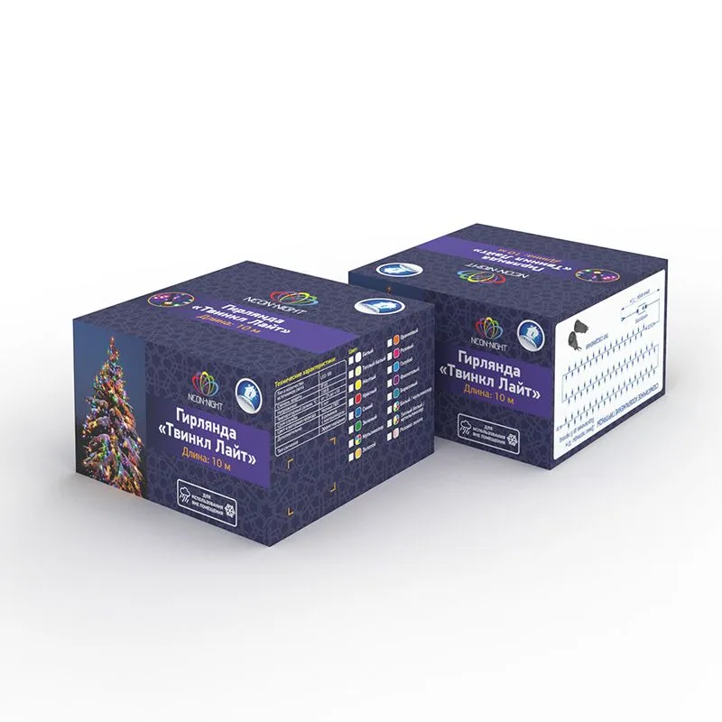 Гирлянда Нить управляемая 10м 100 LED ЖЕЛТЫЙ черный ПВХ IP65 свечение с динамикой 230В контроллер в комплекте NEON-NIGHT - Фото 3