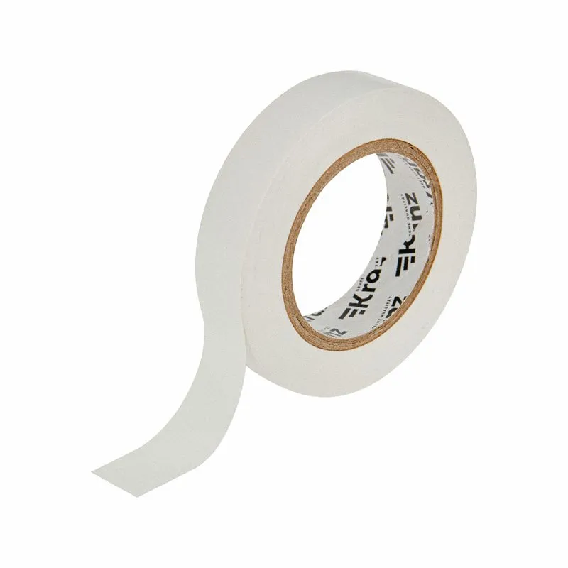 Изолента ПВХ 0,13х15мм, 20м, белая KRANZ - Фото 3