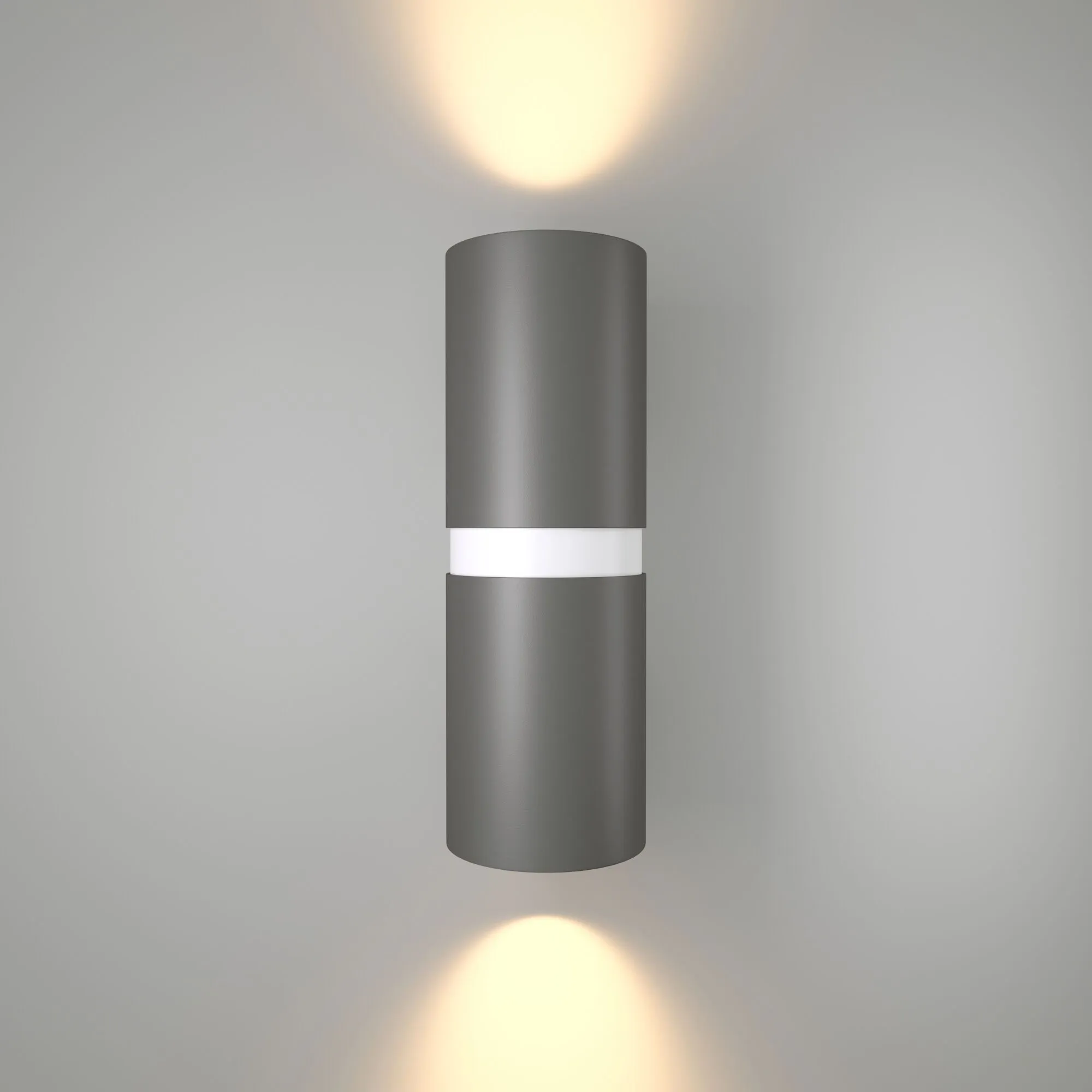 Светильник садово-парковый Liberty 35124/U серый/белый Elektrostandard