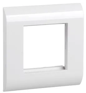 ITK Лицевая рамка для модуля Mosaic 80х80мм пластиковый суппорт белая CS5-12M-P