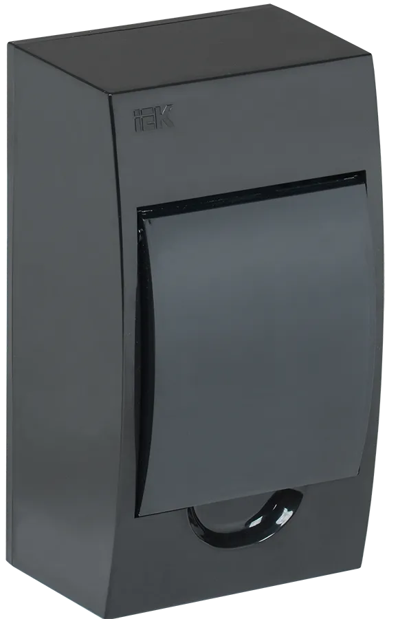 KREPTA 3 Корпус пластиковый ЩРН-П-4 IP41 черный IEK