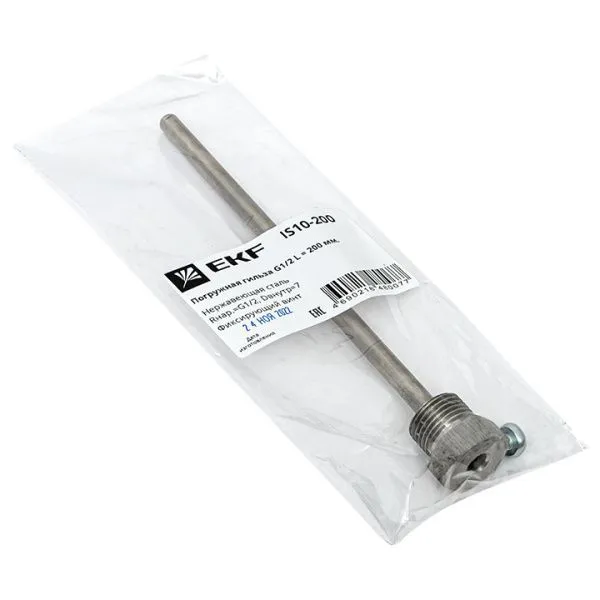 Погружная гильза G1/2 L = 200 мм IS10-200 - Фото 5