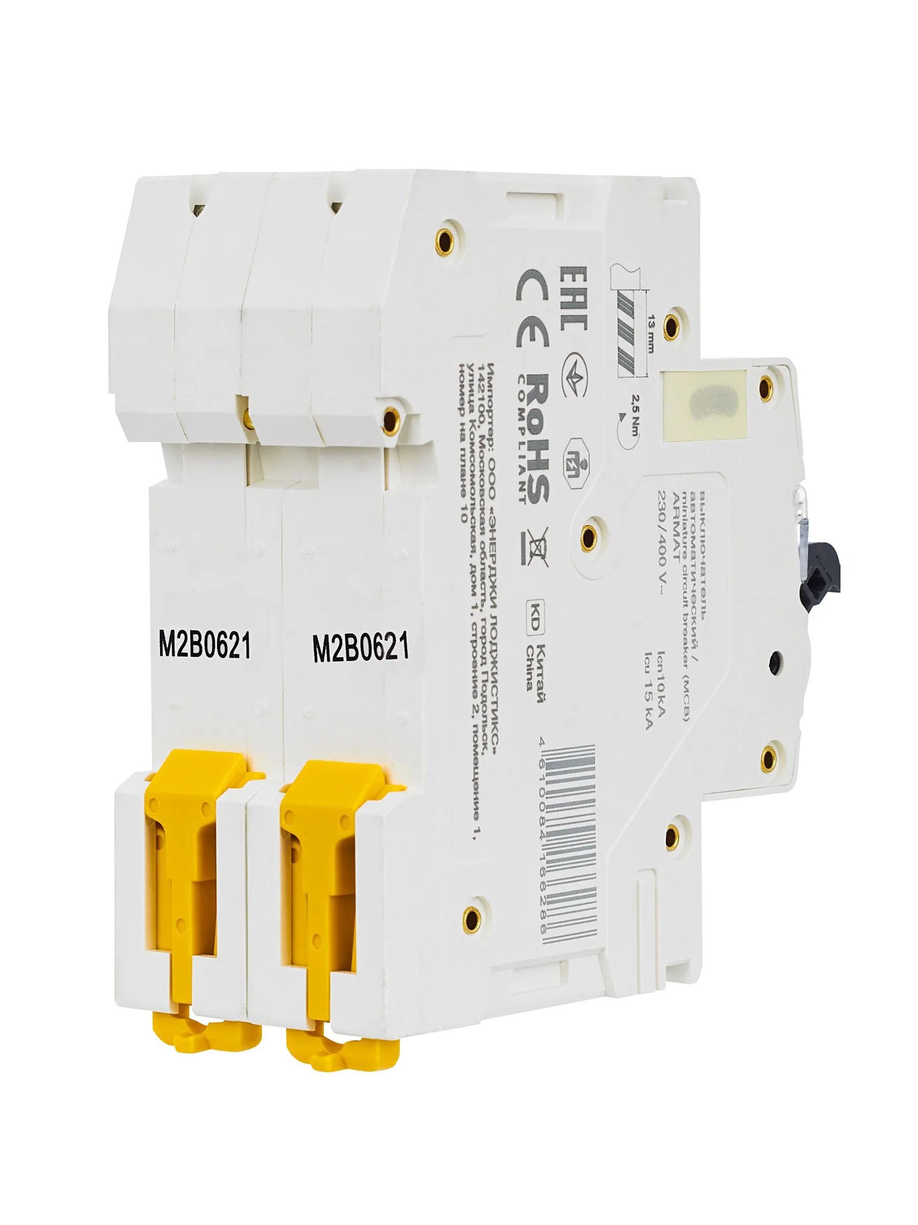 ARMAT Автоматический выключатель M10N 2P B 6А IEK - Фото 10