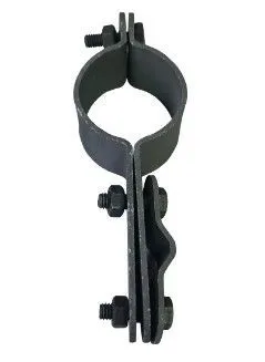 Держатель токоотвода для молниеприемных мачт ф40мм