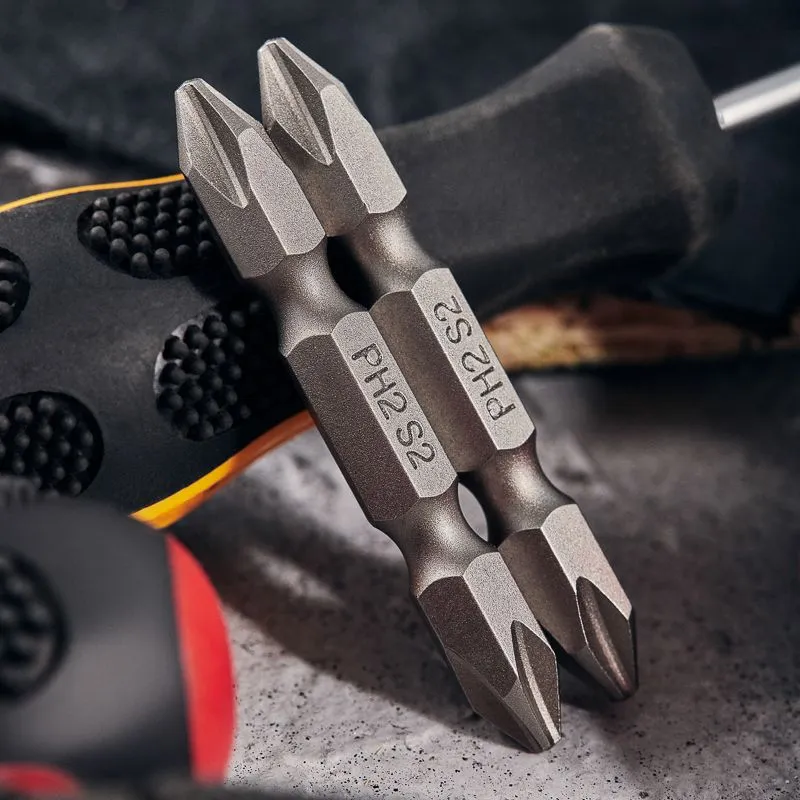 Бита для шуруповерта PH2-PH2х50 мм (2 шт./уп.) Kranz - Фото 2