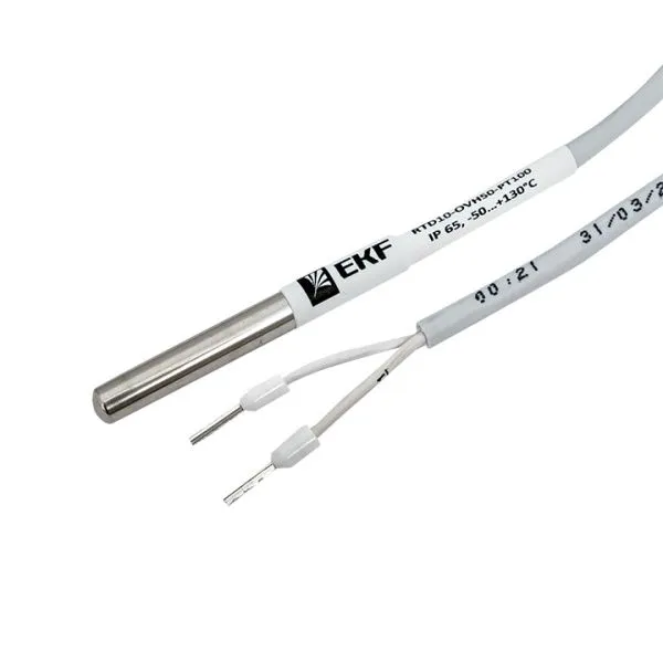 Накладной датчик температуры в гильзе 50 мм