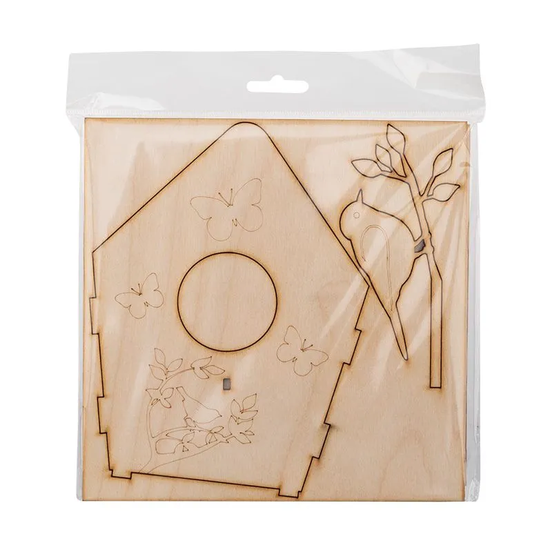 Доска для выжигания «Кормушка для птиц», 3D модель, 1 шт., пакет REXANT - Фото 4
