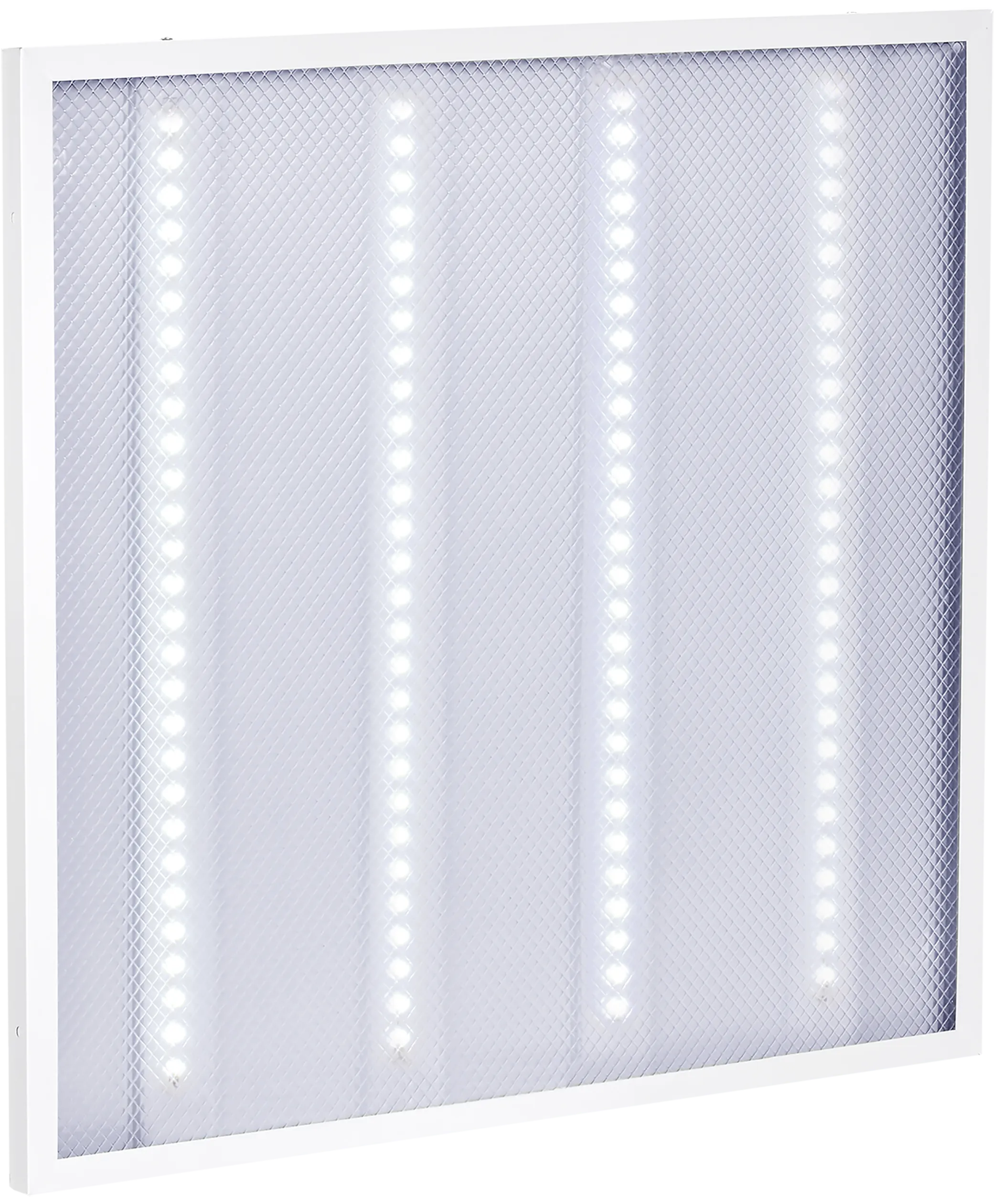 Светильник светодиодный ДВО 6572-P 45Вт 6500К 595х595х20 призма IEK - Фото 4