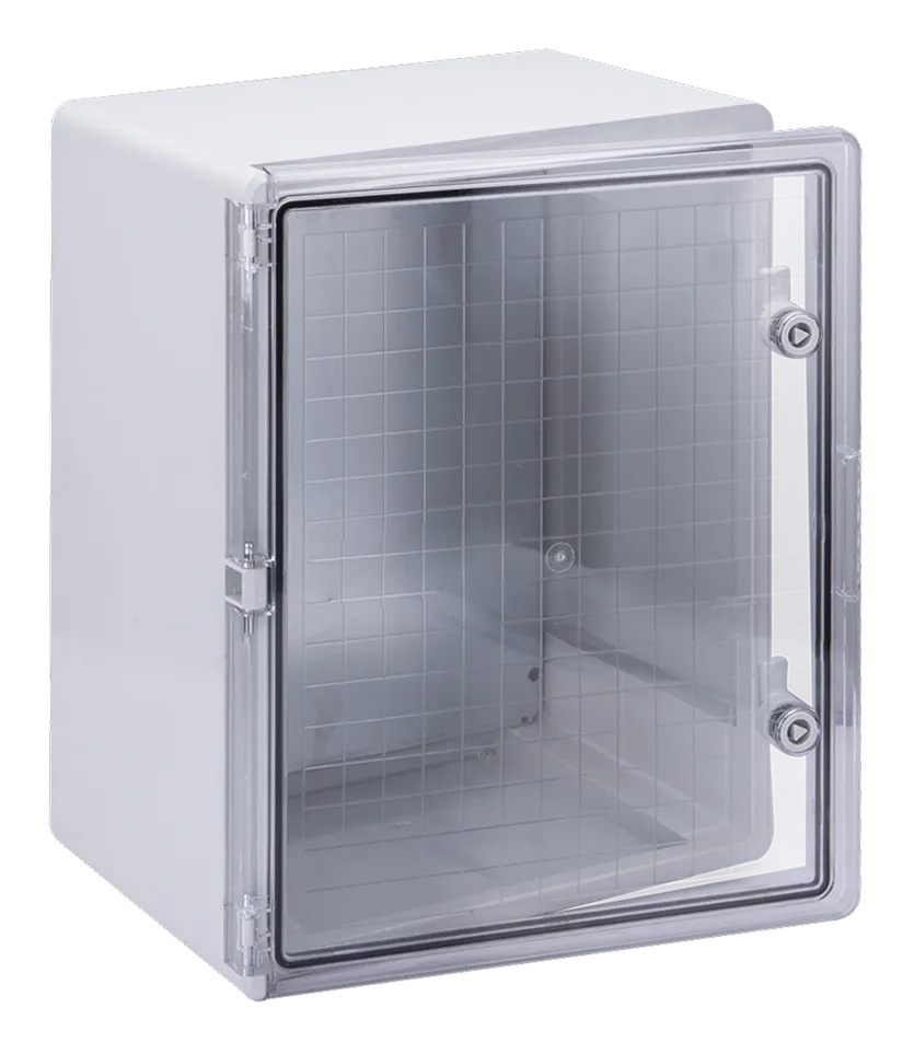 Корпус пластиковый ЩМПп 500х400х240мм прозрачная дверь IP65 DEKRON