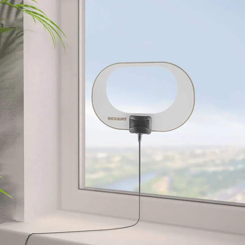 Антенна комнатная «Активная» для цифрового телевидения DVB-T2, Ag-713 REXANT - Фото 2