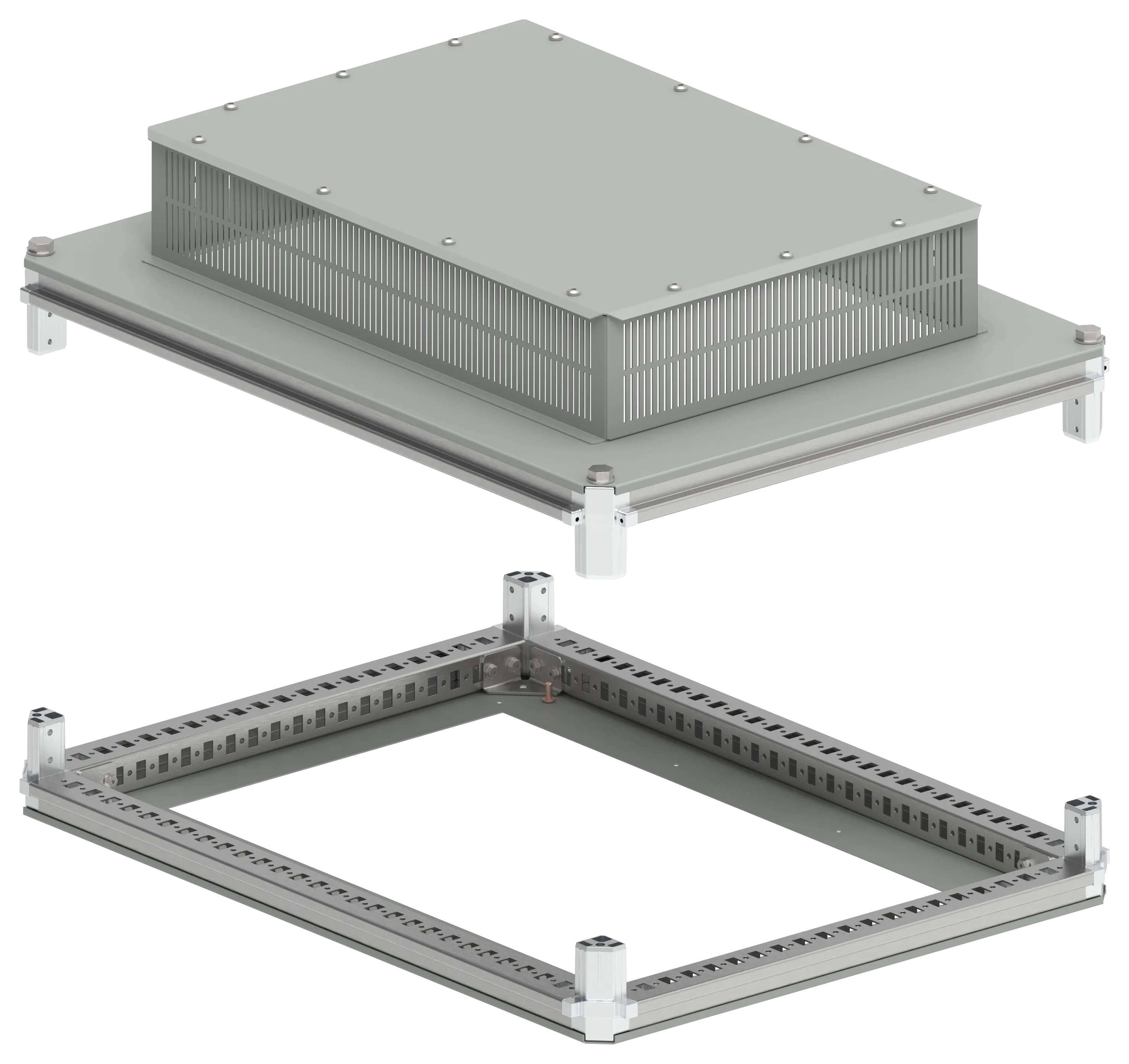FORMAT Крыша и основание (под фланец) 600х800мм IP31 IEK FO-00-KOF-060-080-31