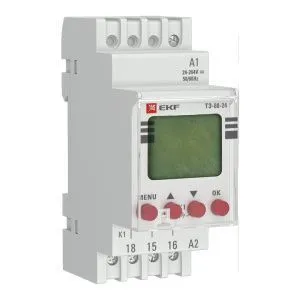Таймер электронный ТЭ-80 24-230В EKF te-80-24