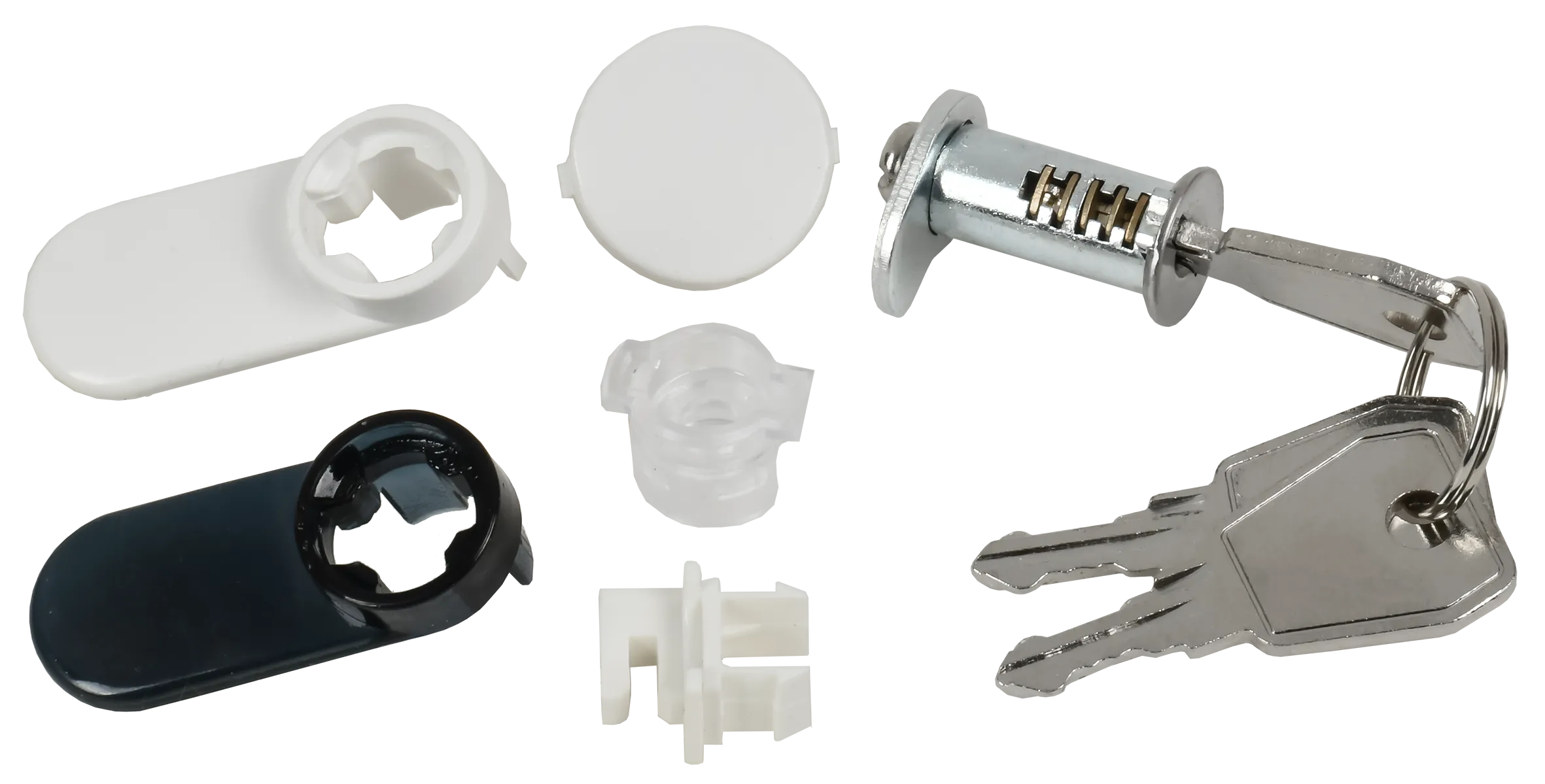 TEKFOR Замок с ключом IEK TF-KP00D-ZP