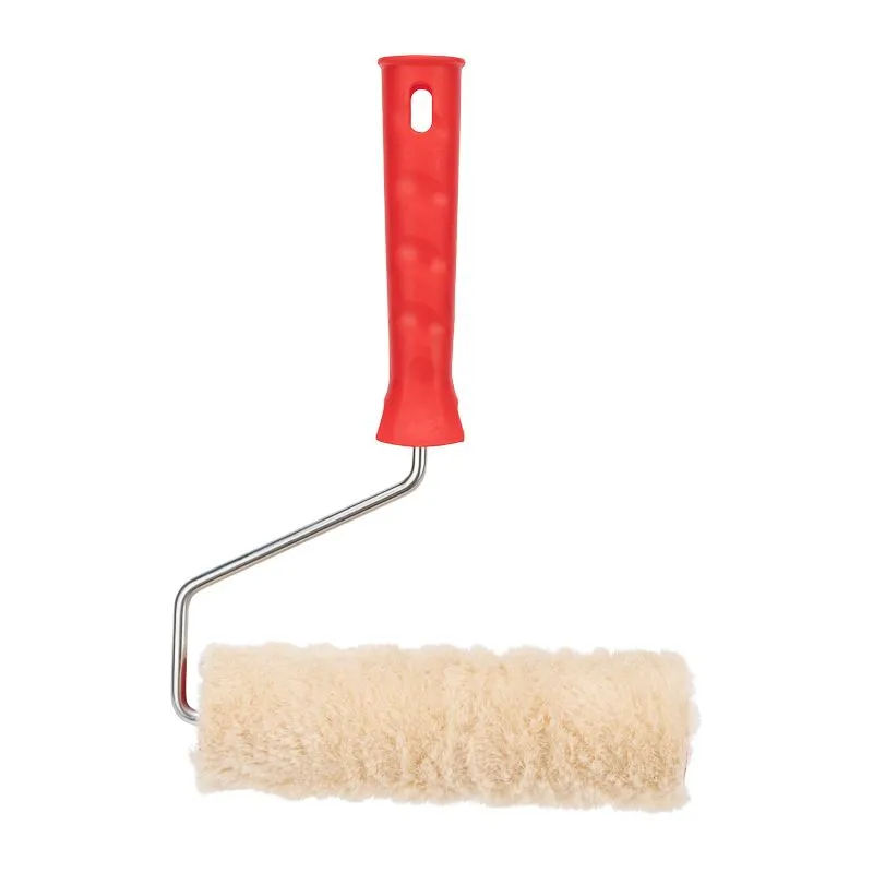 Валик «Натуральный мех» бесшовный, ворс 12 мм, ширина ролика 180 мм, Ø 42 мм, бюгель 6 мм REXANT - Фото 5