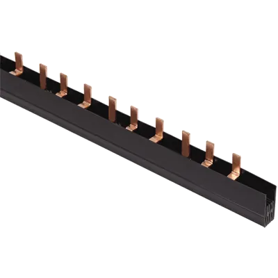 Шина соединительная типа PIN (штырь) 2Р 100А шаг 27мм (1м) IEK