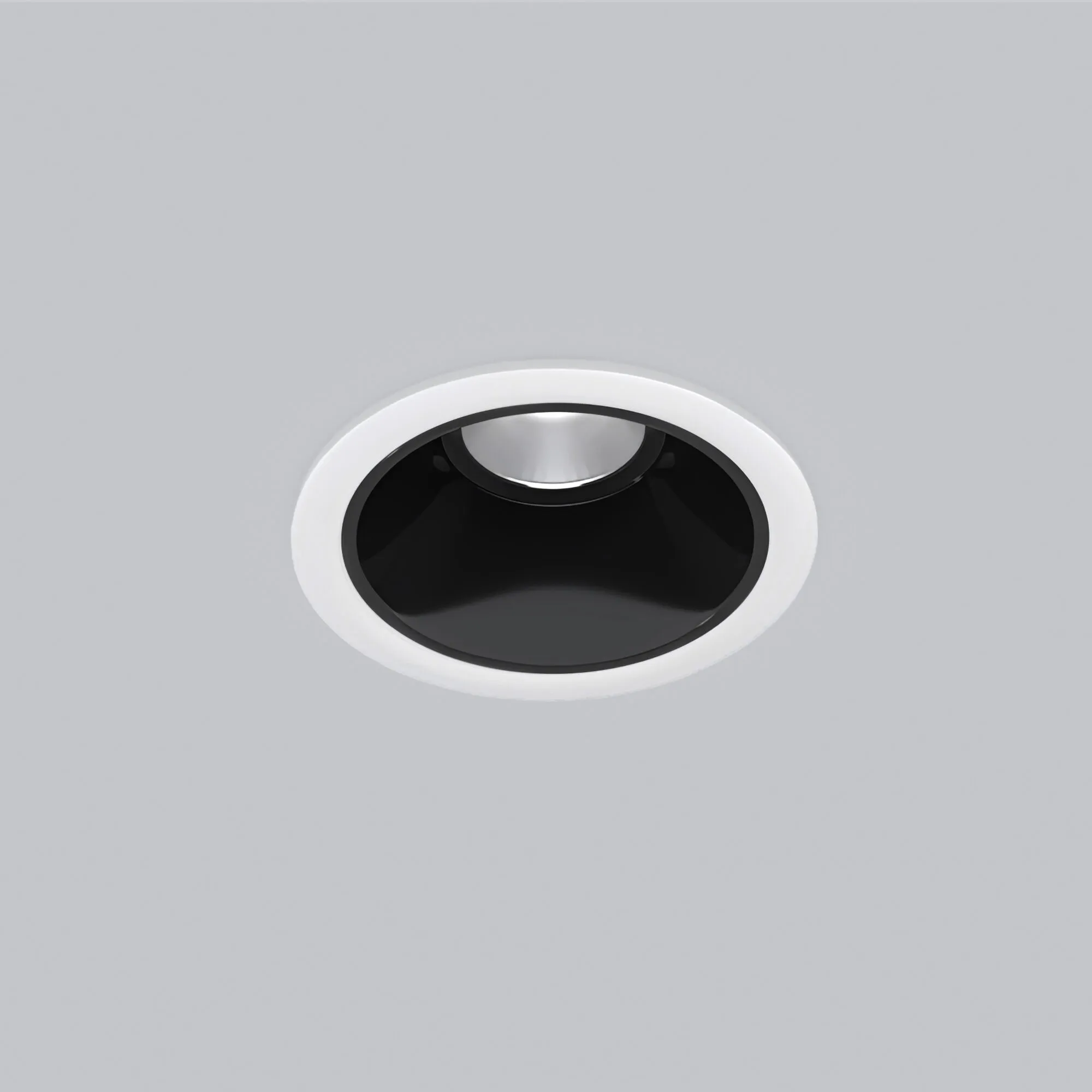 Встраиваемый светодиодный светильник 8W 4200K белый/чёрный жемчуг 25081/LED Elektrostandard