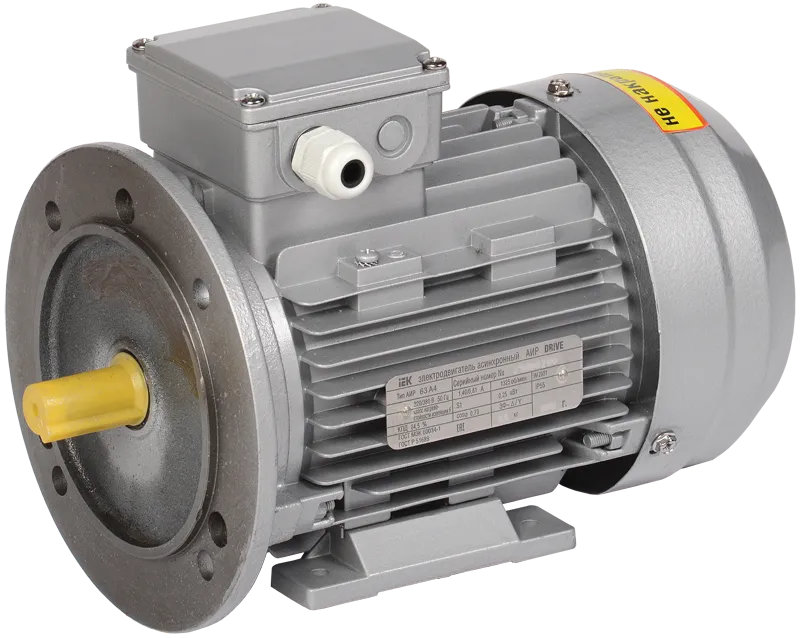 Электродвигатель асинхронный трехфазный АИР 63B2 380В 0,55кВт 3000об/мин 2081 DRIVE IEK