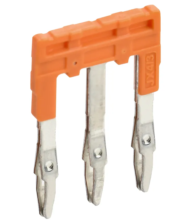 Перемычка гребенчатая для колодки клеммной CP 4мм2 3PIN IEK YCT20-00-K03-004-EC-3P