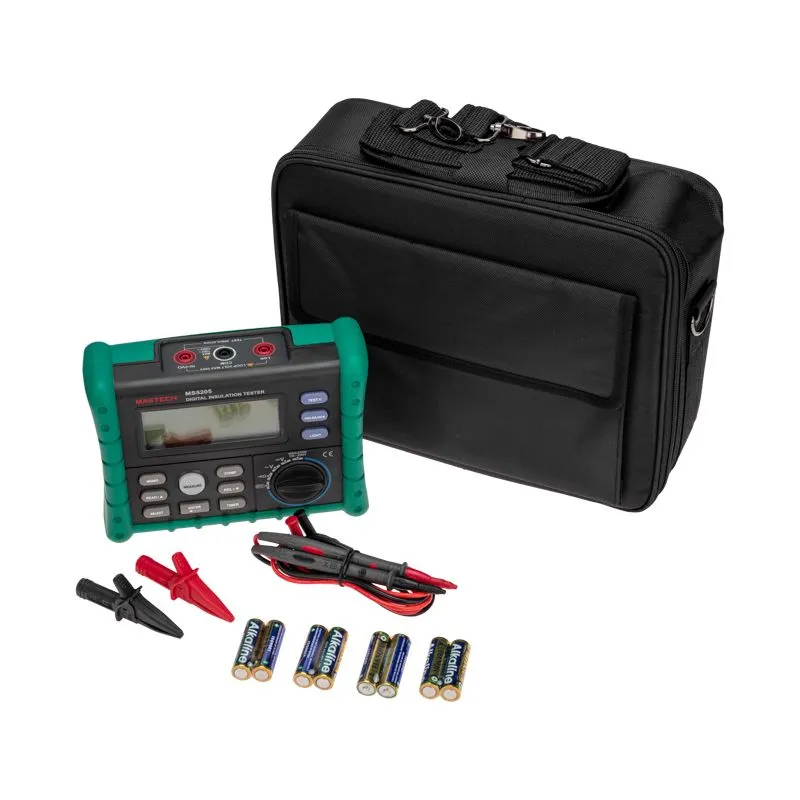 Измеритель сопротивления изоляции MS5205 MASTECH - Фото 2