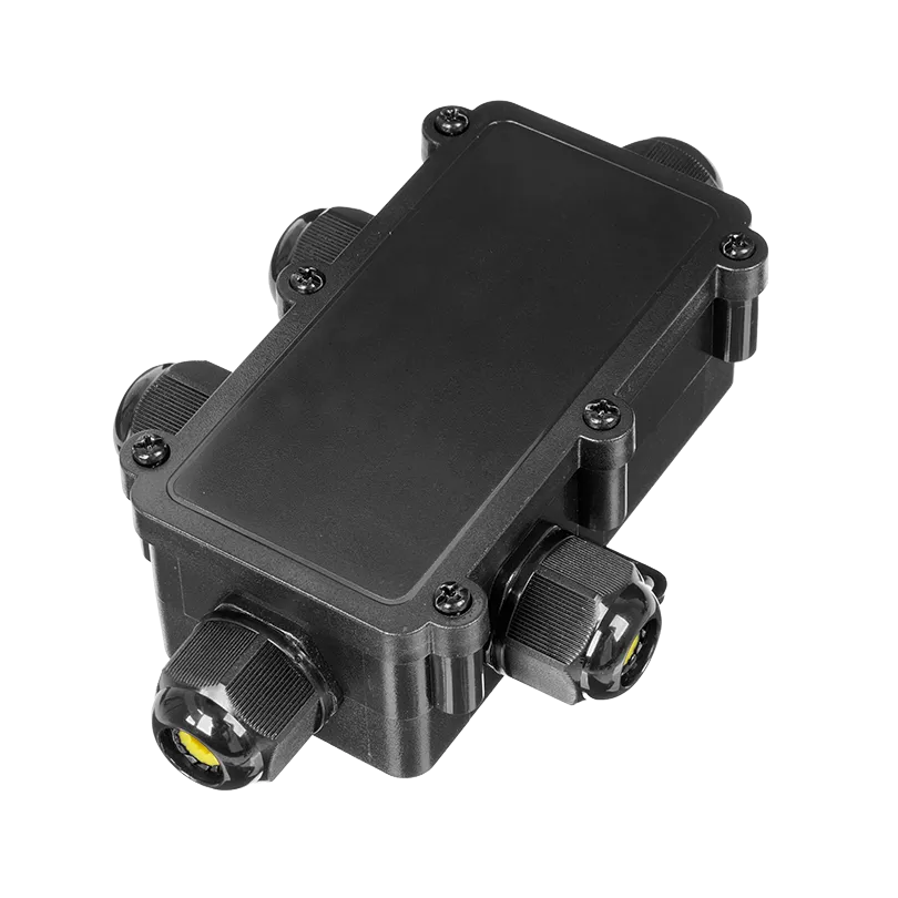 Герметичный соединитель WOLTA WTB-WBQ/01B IP68 черный 162х108х38мм 1/1/100