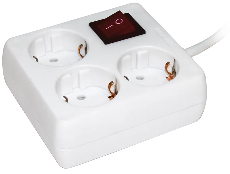 Удлинитель У-С03К 3 места с заземлением 3м 3х1мм2 16А/250 IEK