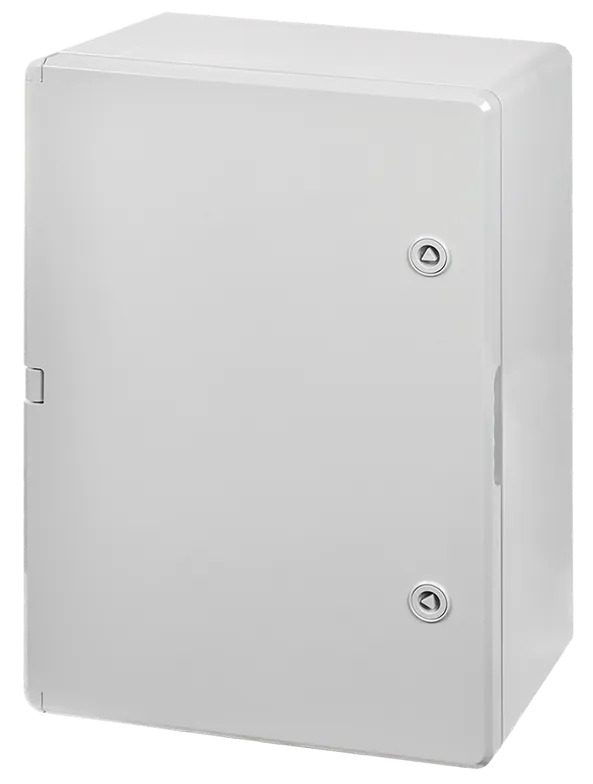 Корпус пластиковый КМПн-42 (3х14) 350х500х190 серая непрозрачная дверь IP65 DEKRON