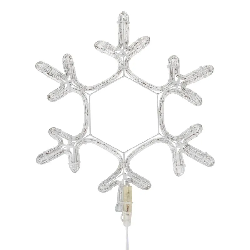 Фигура Снежинка цвет свечения синий, размер 45х38 см NEON-NIGHT