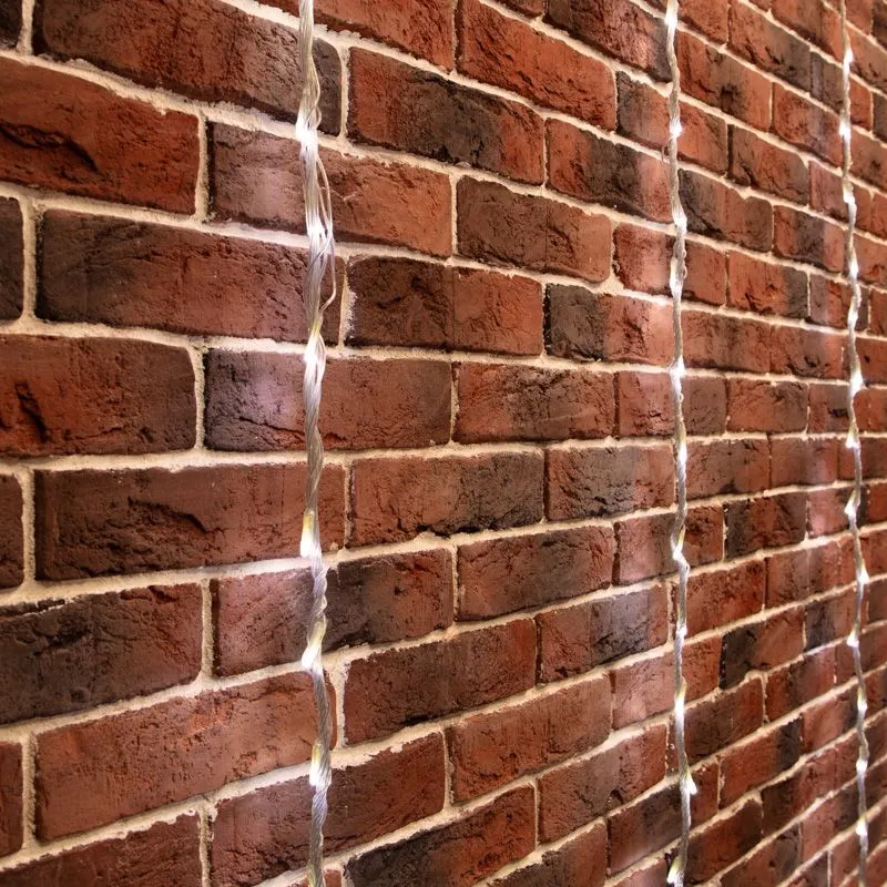 Гирлянда светодиодная Занавес 2х9м 480 LED БЕЛЫЙ прозрачный ПВХ IP65 эффект водопада 24В не соединяется трансформатор в комплекте NEON-NIGHT - Фото 2