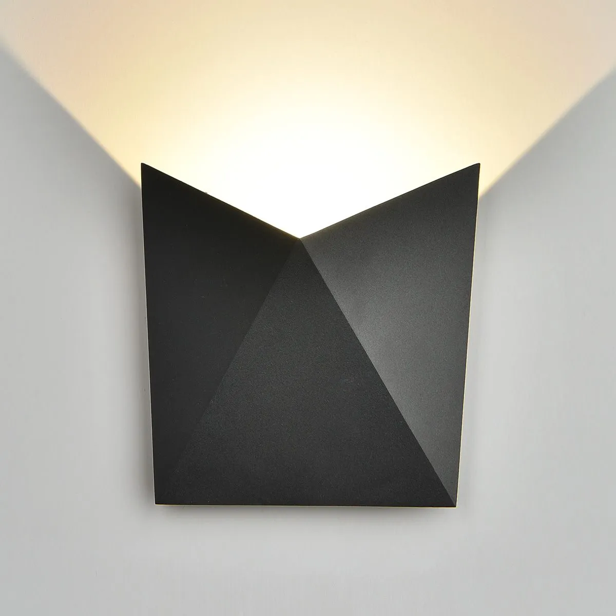 Светильник светодиодный уличный настенный BATTERFLY черный 1517 TECHNO Elektrostandard - Фото 2