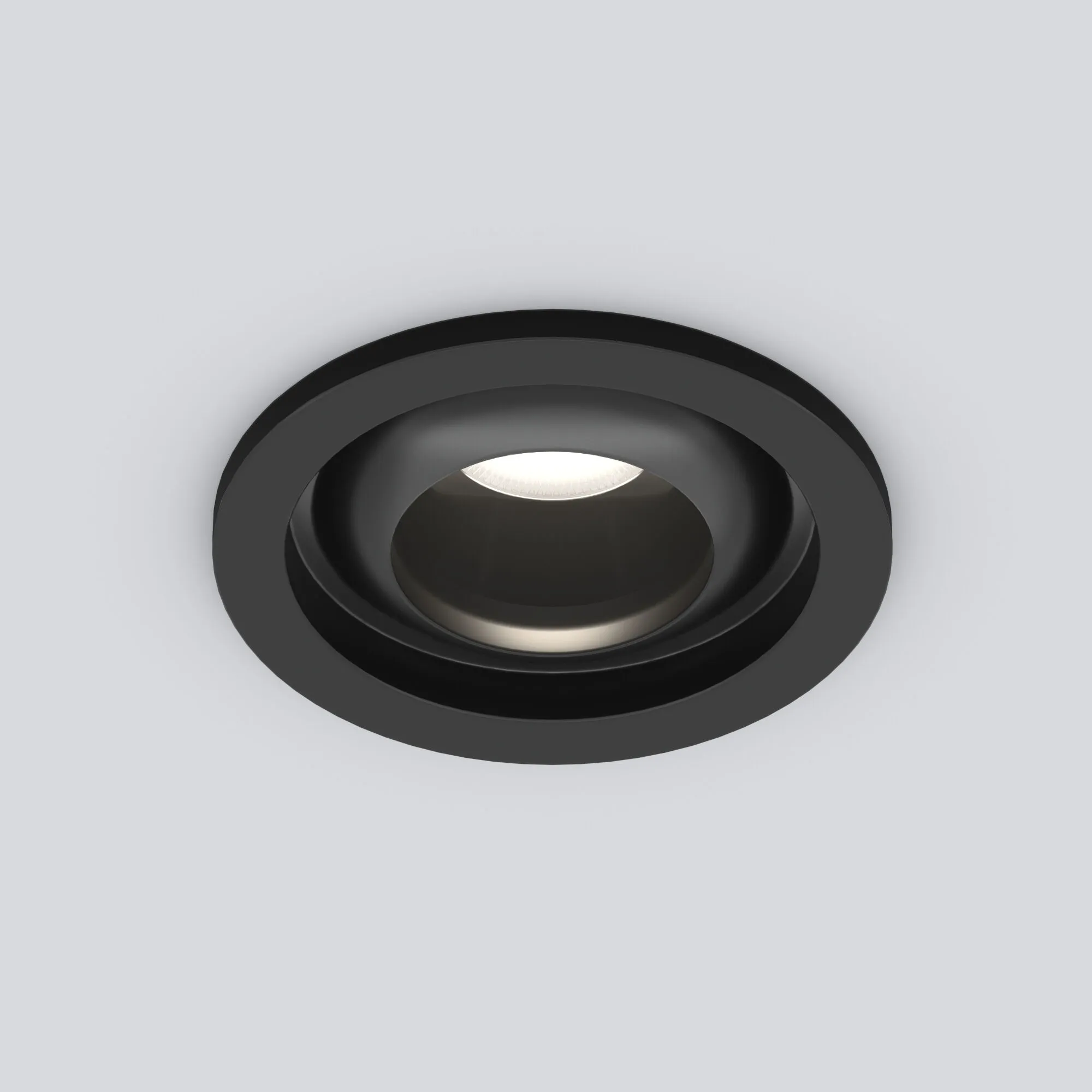 Светильник светодиодный встраиваемый точечный 25022/LED 5W 4200K BK черный Elektrostandard