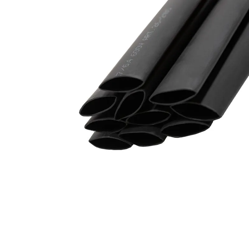 Трубка термоусаживаемая СТТК (2:1) двустенная клеевая 12,7/6,35мм, черная, упаковка 10 шт. по 1м REXANT - Фото 5