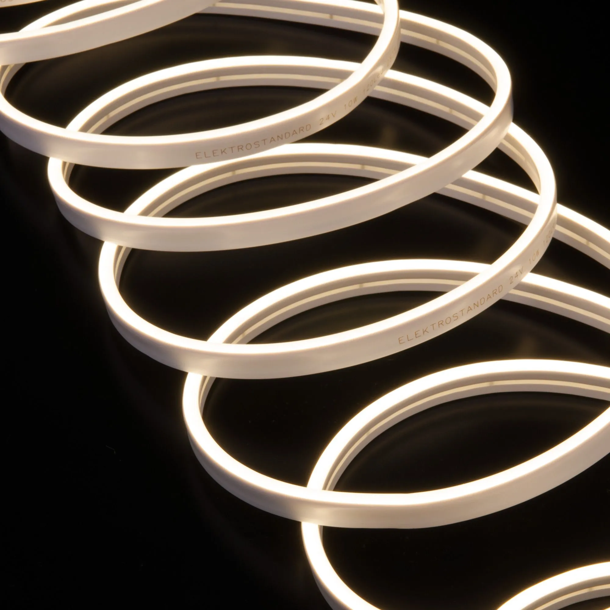 Гибкий неон 24V 10W 120Led 2835 IP65, дневной белый Elektrostandard - Фото 6