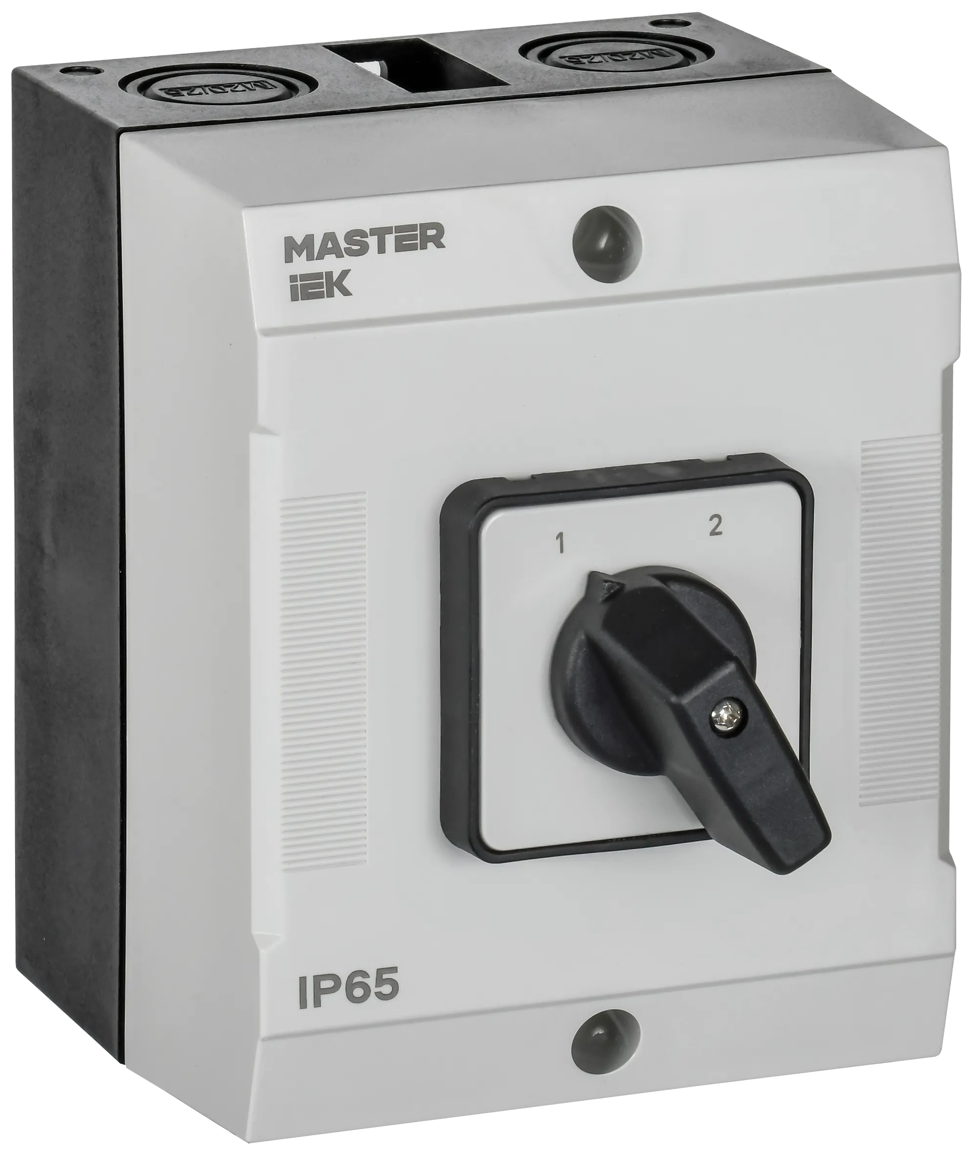 Переключатель кулачковый в боксе стандартная рукоятка 10А схема 55 IEK