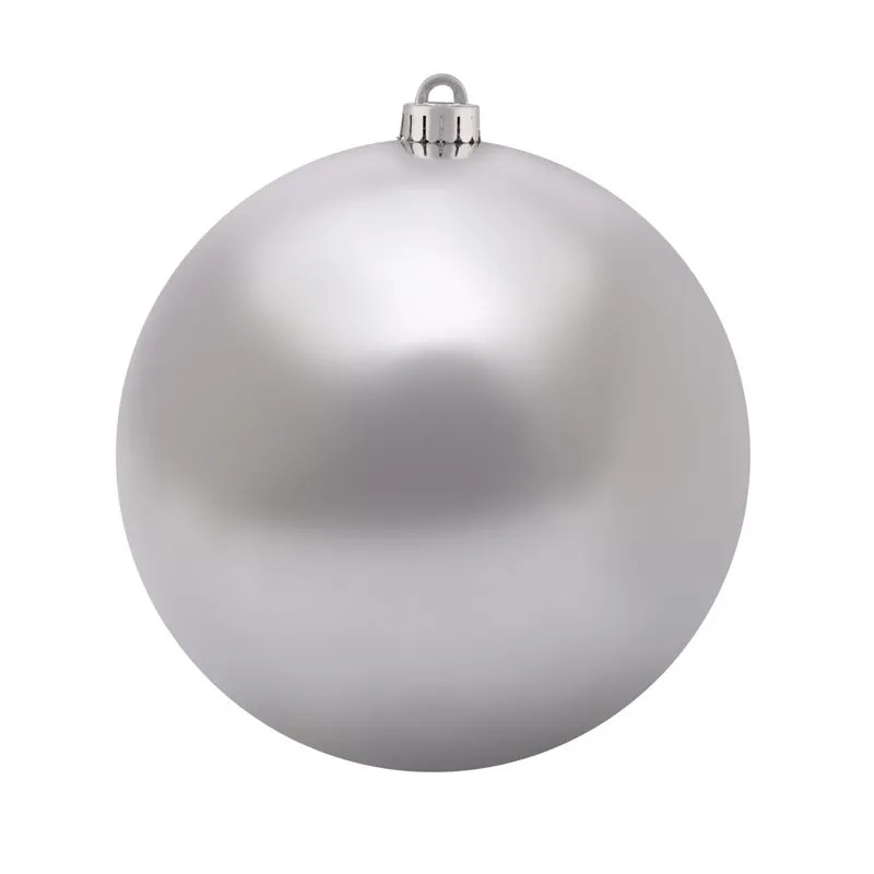 Елочная фигура Шар, 20 см, цвет серебряный глянцевый