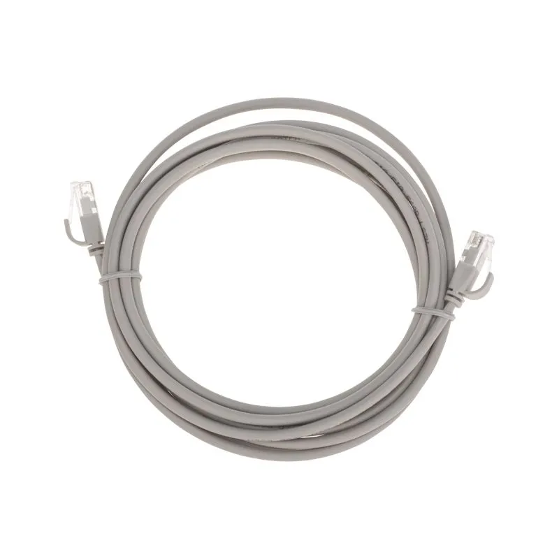 Патч-корд U/UTP, CAT 6A (10G), RJ45-RJ45, 28AWG, LSZH, серый, 3м REXANT 02-0380-3