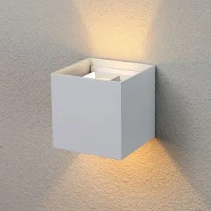 Светильник светодиодный уличный настенный Winner белый 1548 TECHNO LED Elektrostandard a038412