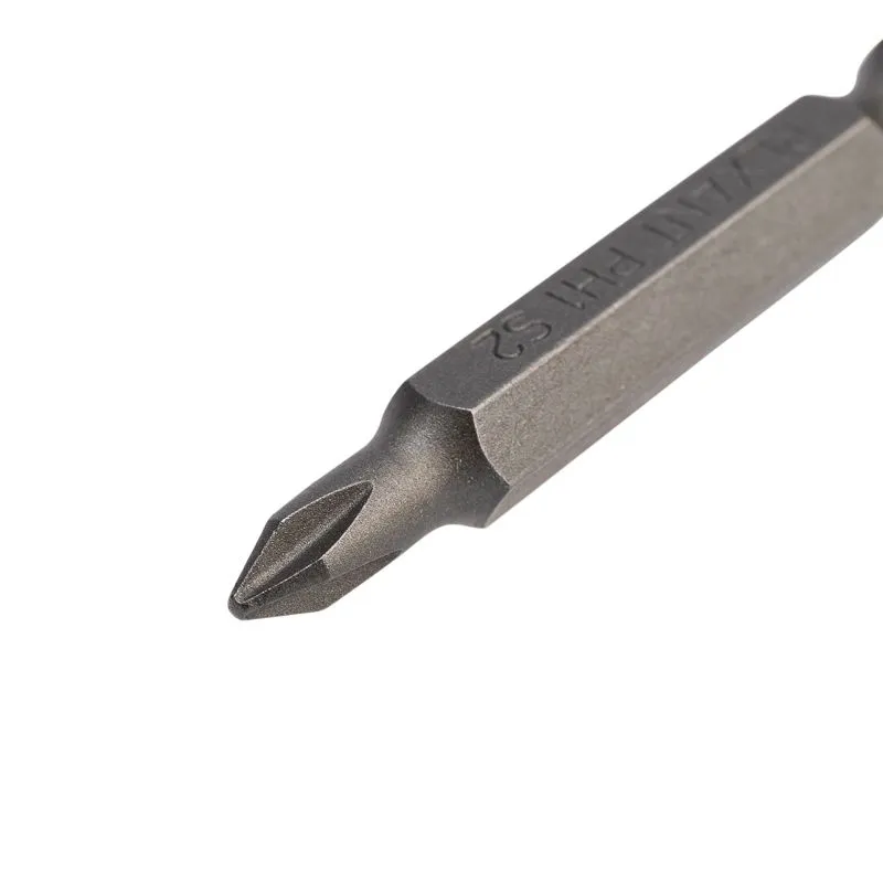 Бита PH 1x50 мм для шуруповерта сталь S2 5 шт. (лента) Kranz - Фото 3