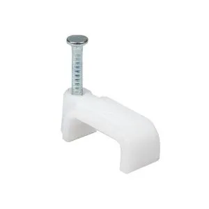 Скоба крепежная квадратная (плоская) (14мм (50шт) EKF plcn-ss-14