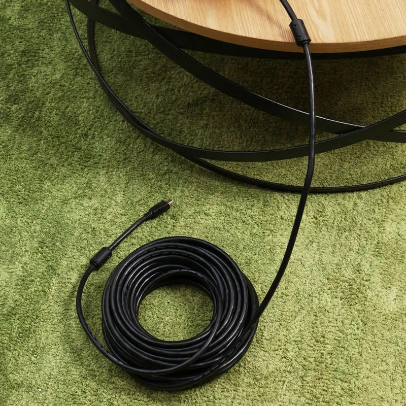 Кабель HDMI - HDMI 1.4, 20м, Gold REXANT - Фото 3